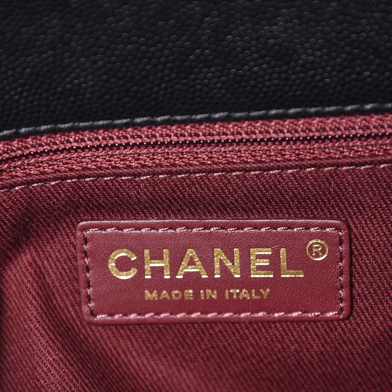 Chanel Caviar Quilted Medium Coco Handle Flap Black 5 of 7