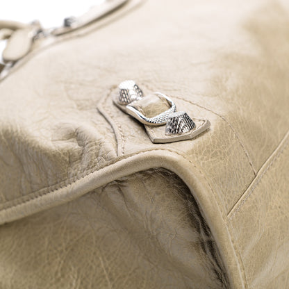 Balenciaga Agneau Giant 12 Silver Hardware City Latte Beige 8 of 9