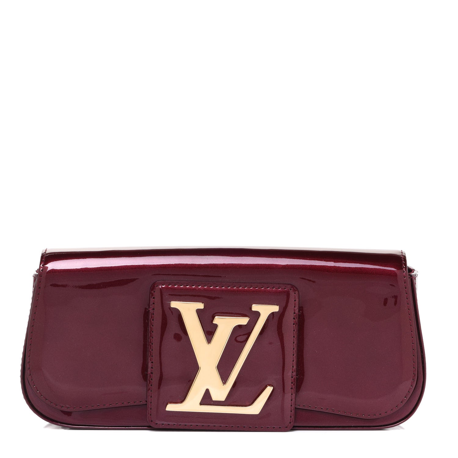 Louis Vuitton Patent Sobe Clutch Rouge Fauviste 1 of 9