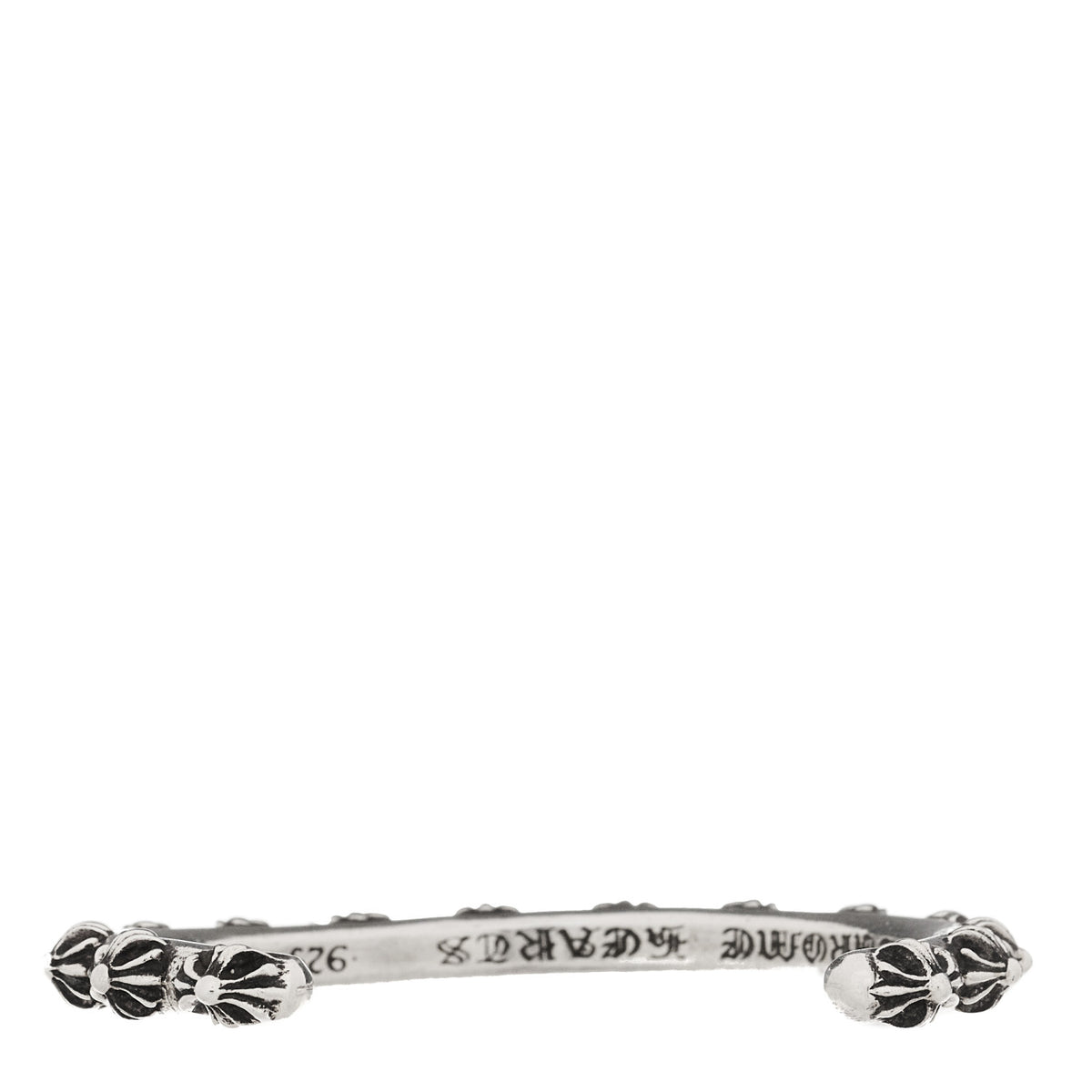 Sterling Silver Cross Cuff Bracelet