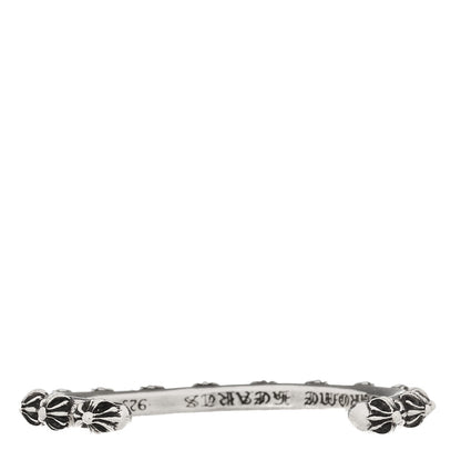 Chrome Hearts Sterling Silver Cross Cuff Bracelet 2 of 4