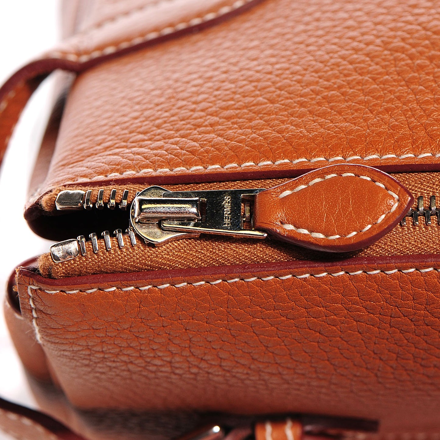 Taurillon Clemence Shoulder Atlas Satchel Gold