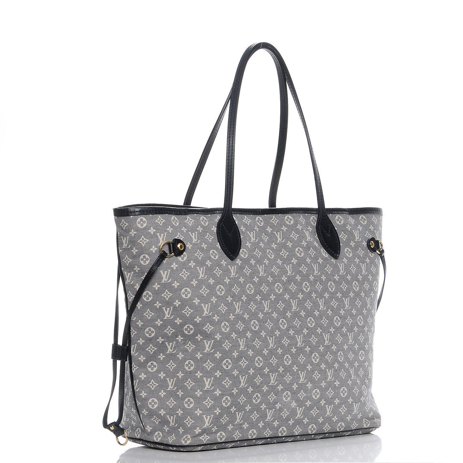 Louis Vuitton Monogram Idylle Neverfull MM Encre 3 of 7