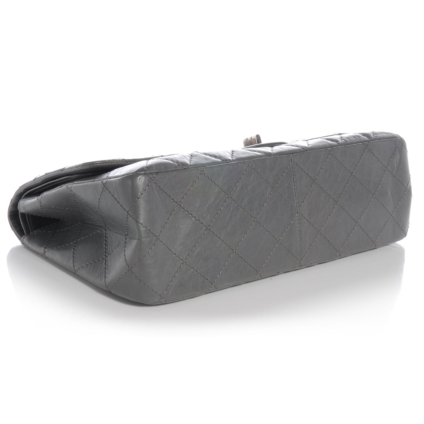 Aged Calfskin 2.55 Reissue 227 Flap Grey