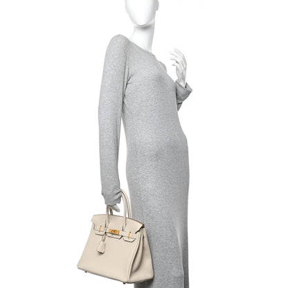 Hermes Togo Birkin 30 Craie 2 of 11
