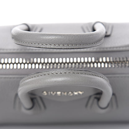 Givenchy Sugar Goatskin Mini Antigona Pearl Grey 16 of 19