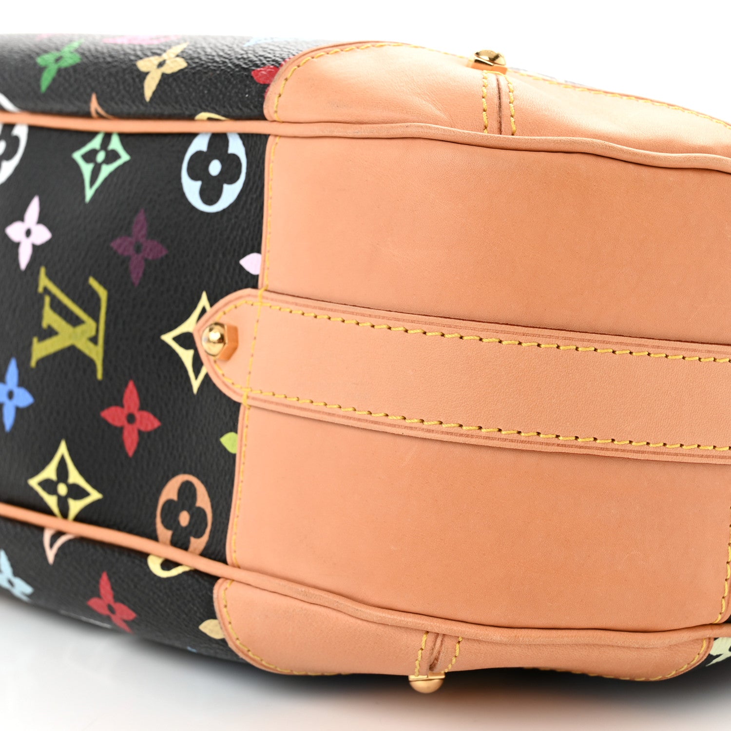Louis Vuitton Monogram Multicolor Greta Black 9 of 9