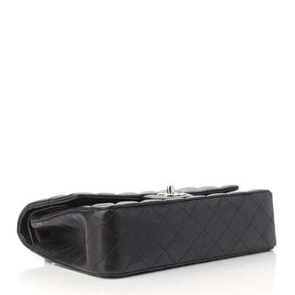 Chanel Lambskin Quilted Medium Double Flap Black 4 of 10