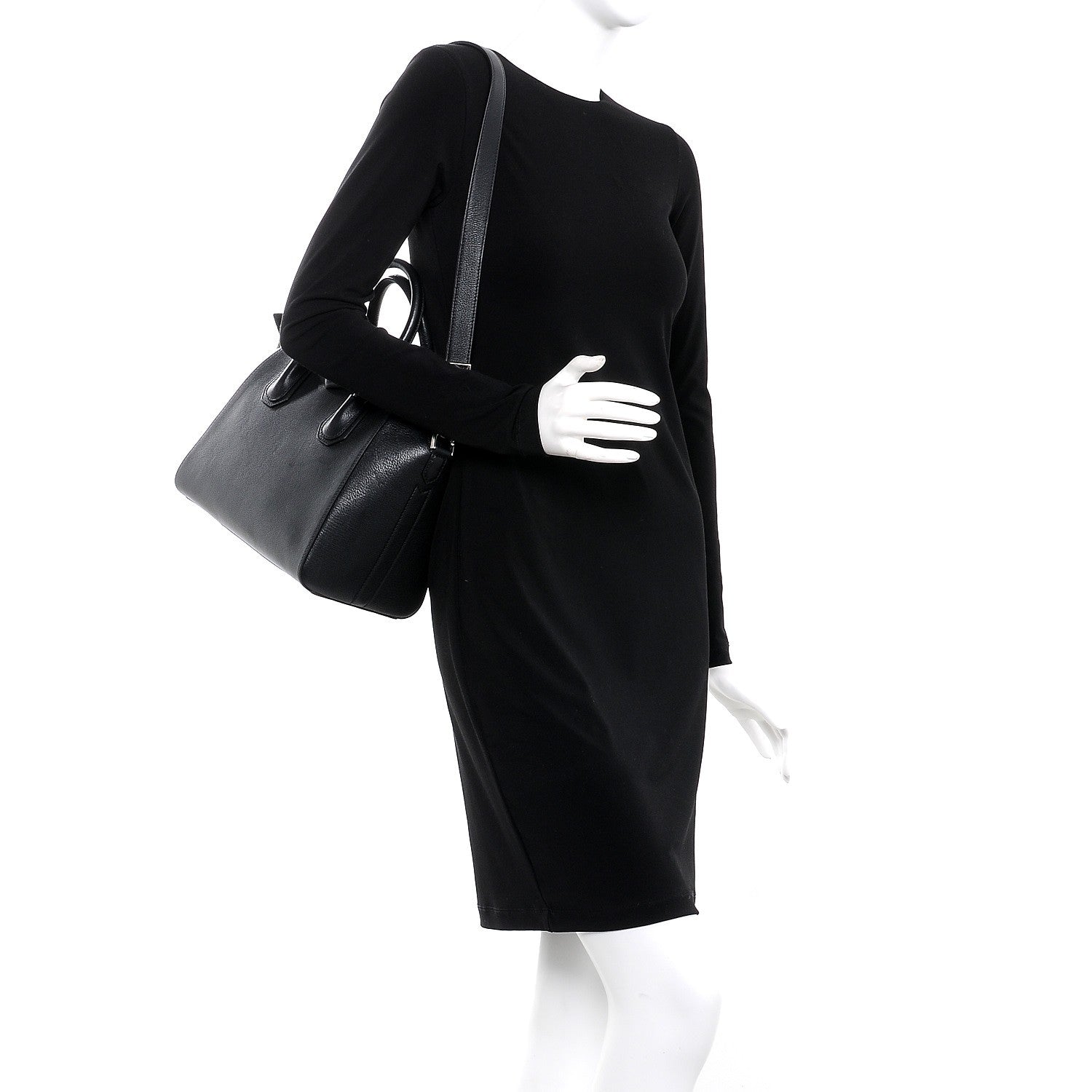 Givenchy Sugar Goatskin Small Antigona Black 2 of 7