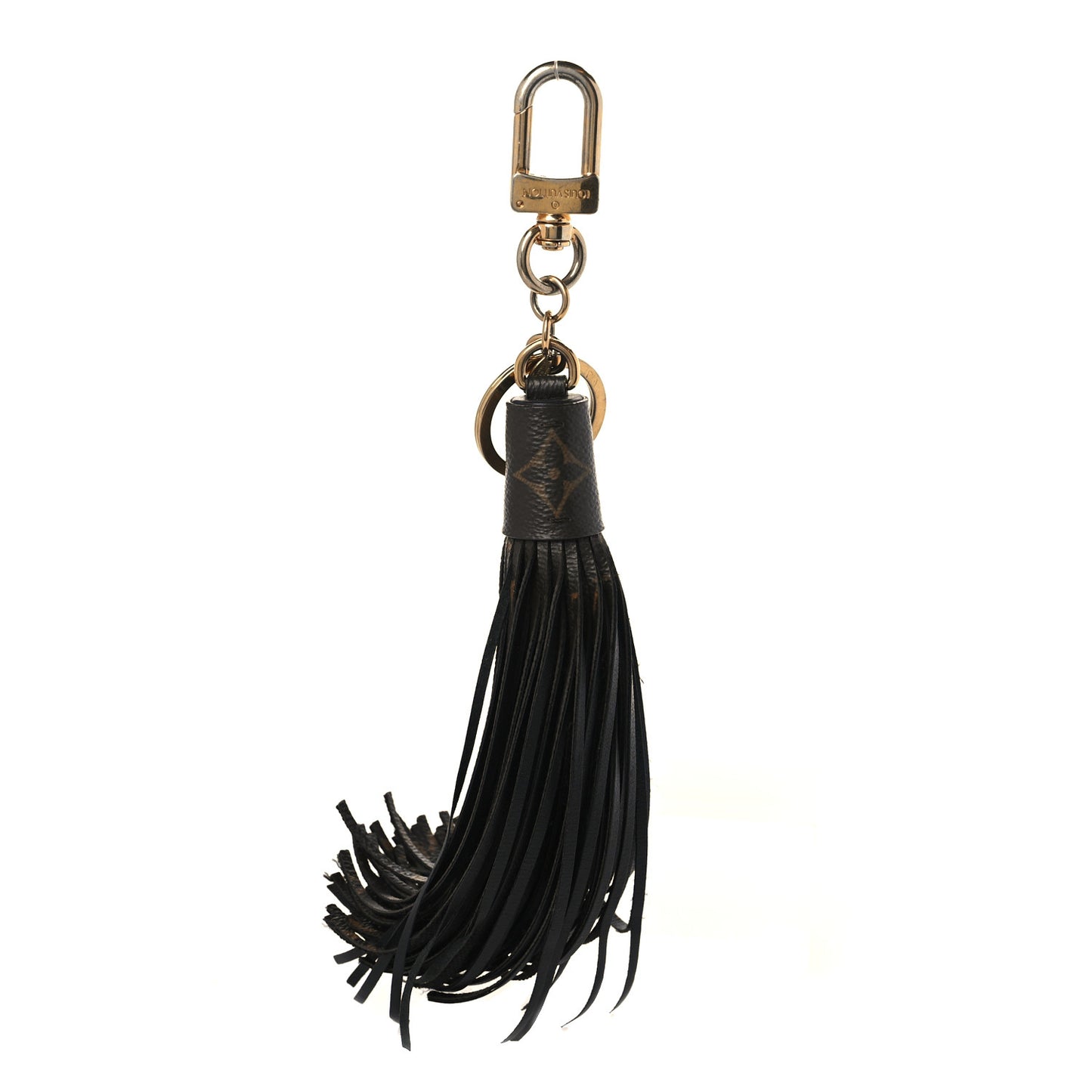 Monogram Tassel Bag Charm
