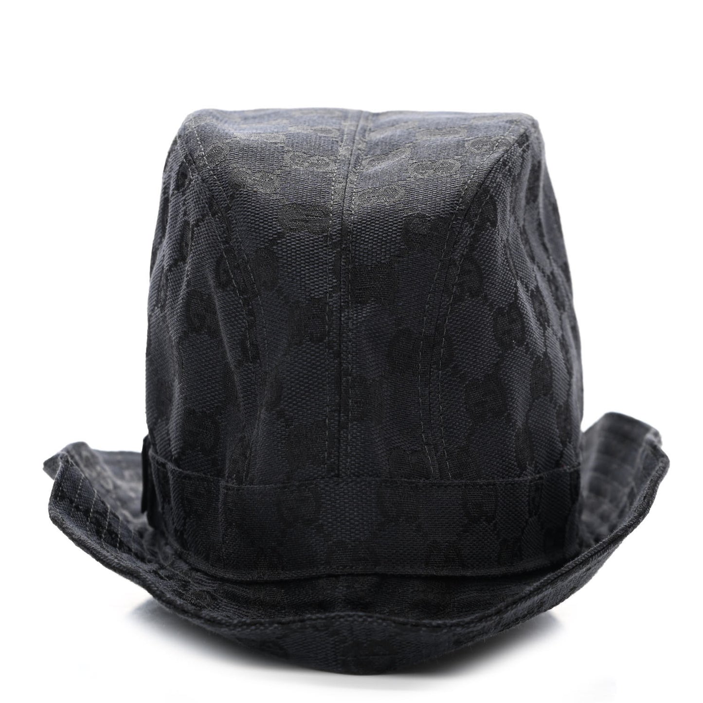 GG Monogram Bucket Hat S Black