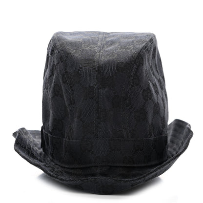 Gucci GG Monogram Bucket Hat S Black 5 of 9