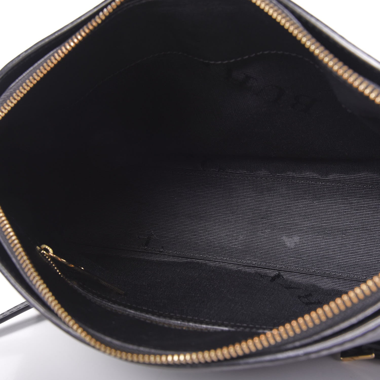 Burberry Calfskin Check Embossed Small Chichester Crossbody Clutch Bag Black 5 of 11