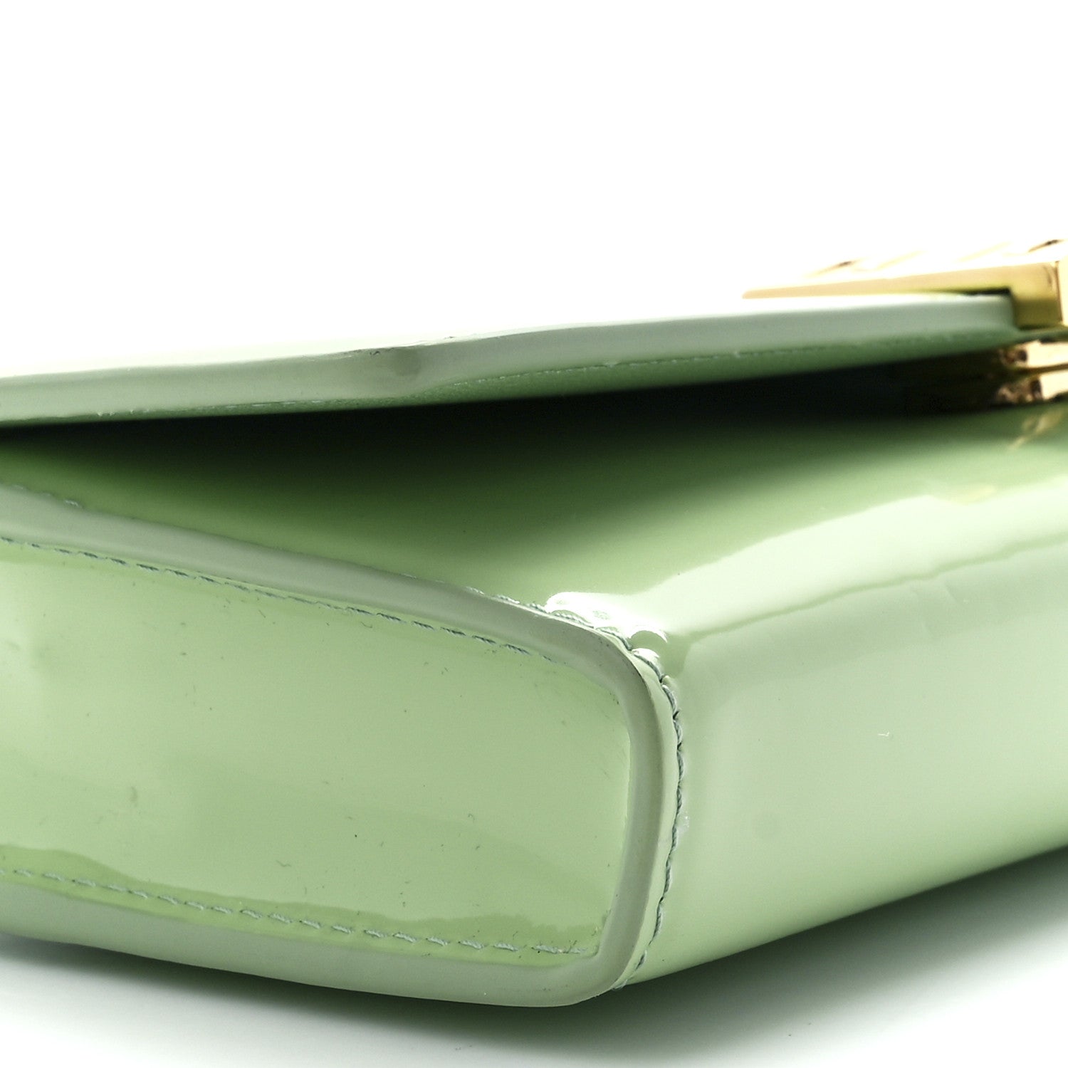 Givenchy Shiny Calfskin 4G Wallet on Chain Pistachio 10 of 11
