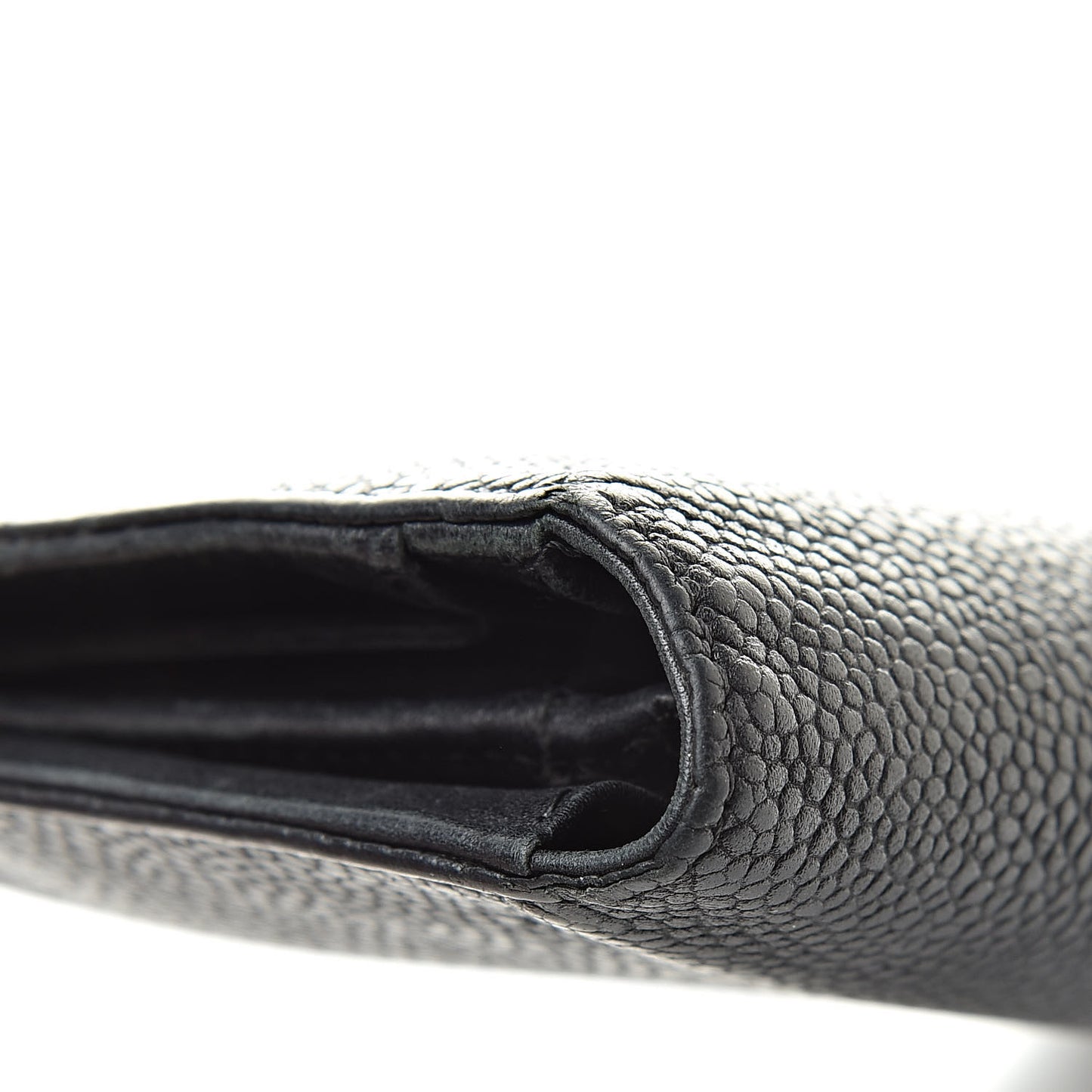 Caviar Timeless CC Yen Wallet Black