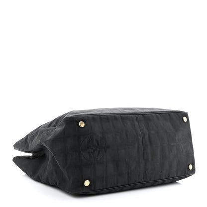 Chanel Nylon Medium Travel Tote Black 4 of 11