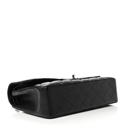 Chanel Caviar Quilted Medium Double Flap Black 3 of 4