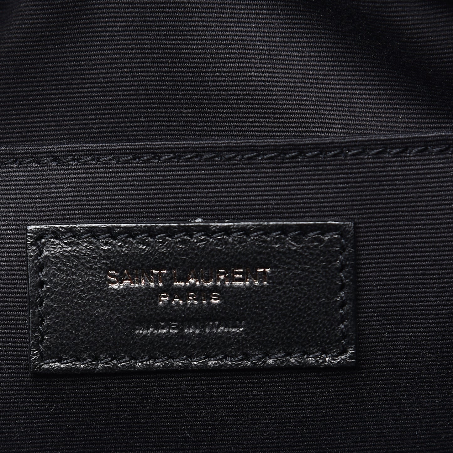 Calfskin Matelasse Monogram Lou Camera Bag Black