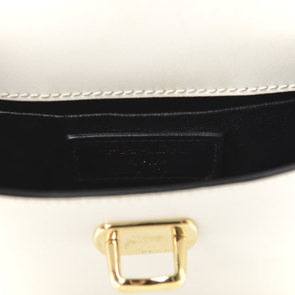 Prada City Calfskin Small Belle Top Handle Bag Bianco 10 of 11
