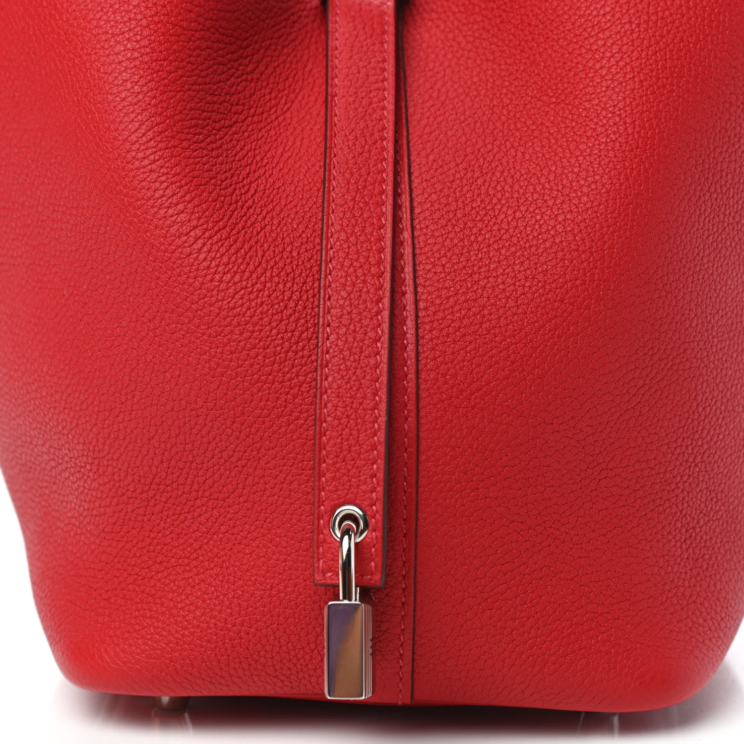 Hermes Taurillon Maurice Picotin Lock 18 PM Rouge Piment 9 of 10