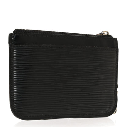 Louis Vuitton Epi Key Pouch Black 3 of 9