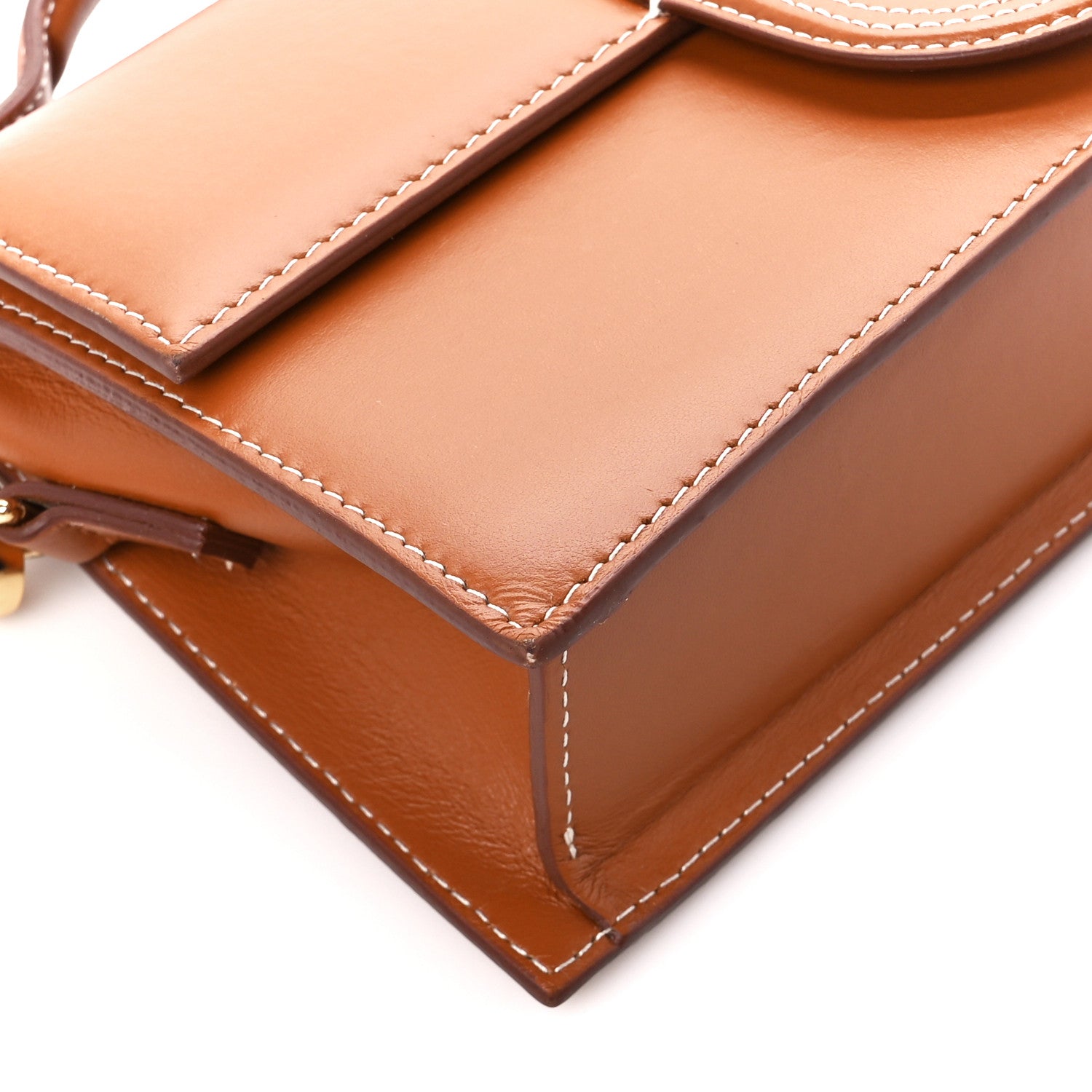 Jacquemus Smooth Calfskin Le Grand Bambino Light Brown 9 of 10