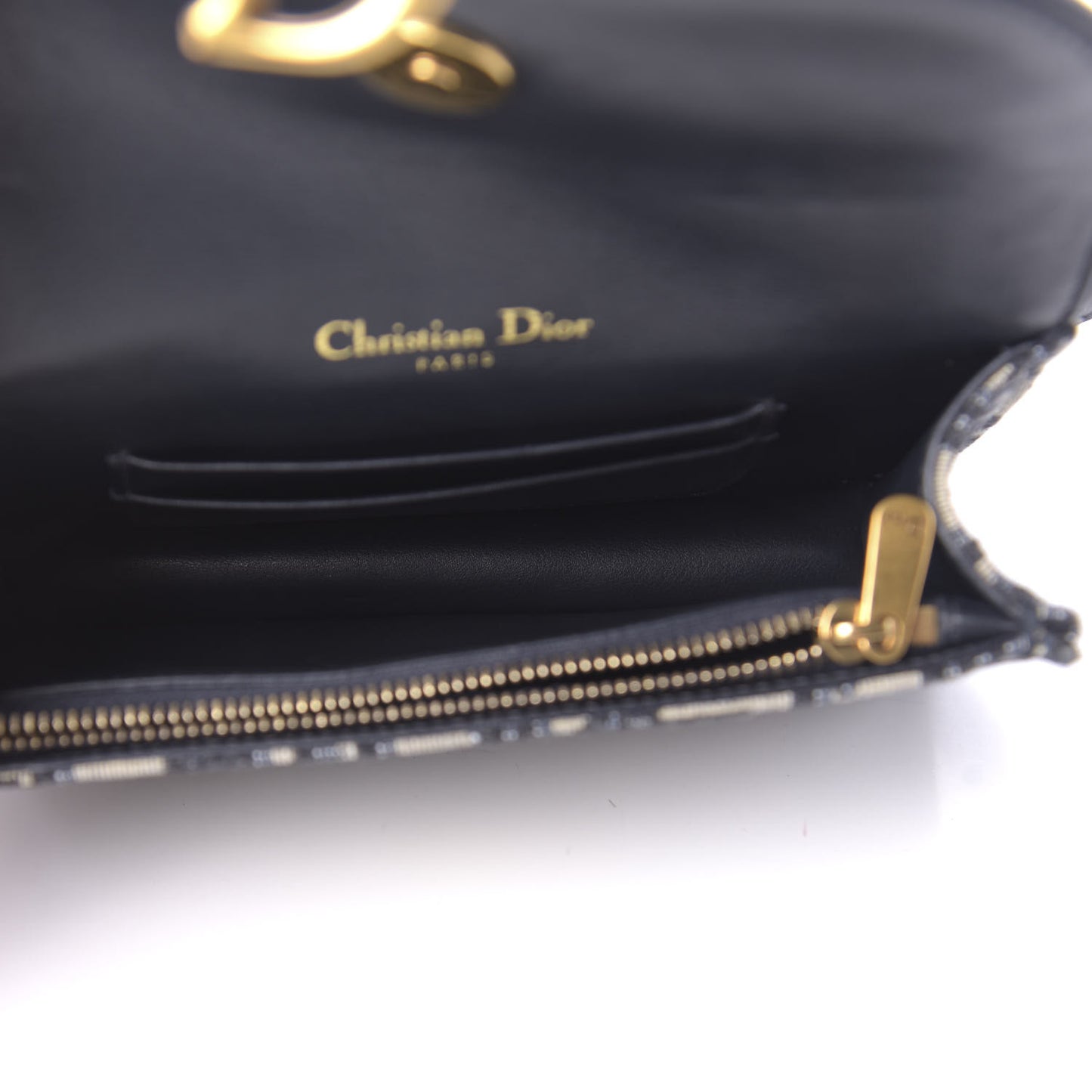 Oblique Saddle Belt Bag Blue