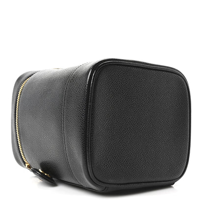 Chanel Caviar Vanity Cosmetic Case Black 4 of 10