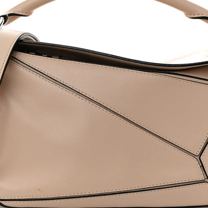 Loewe Calfskin Small Puzzle Bag Ash 9 of 13