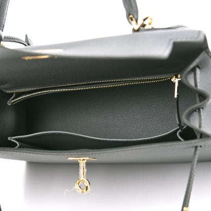 Hermes Epsom Kelly Sellier 25 Vert Amande 7 of 39