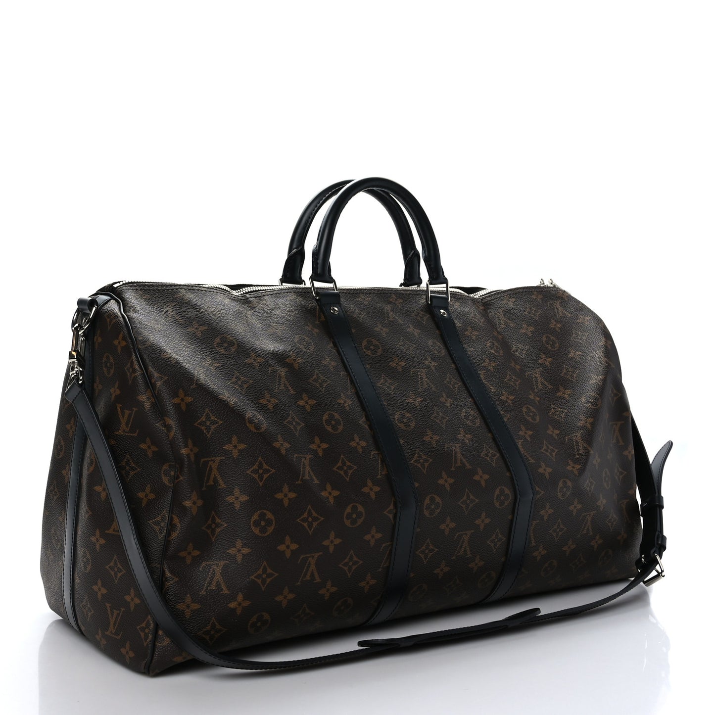 Monogram Macassar Keepall Bandouliere 55