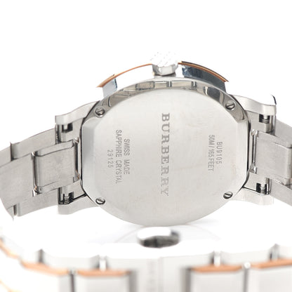 Burberry Stainless Steel 34mm The City Quartz Watch BU9105 4 of 7