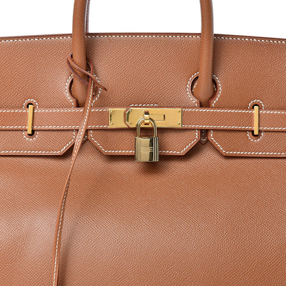 Hermes Courchevel HAC Birkin 32 Gold 7 of 13