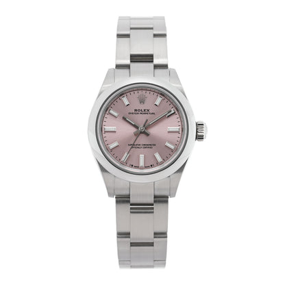 Rolex Stainless Steel 28mm Oyster Perpetual Datejust Watch Pink 276200 1 of 5