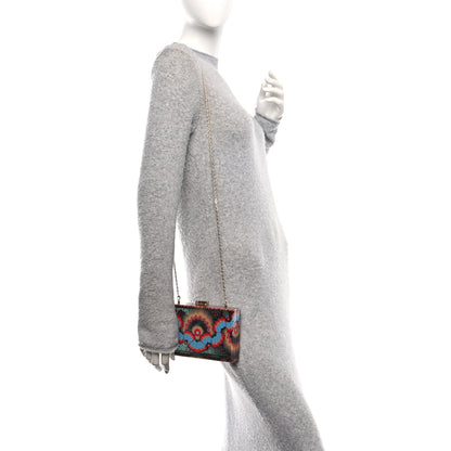 Valentino Garavani Plexiglass Volcano Print Minaudiere Bag Multicolor 2 of 11