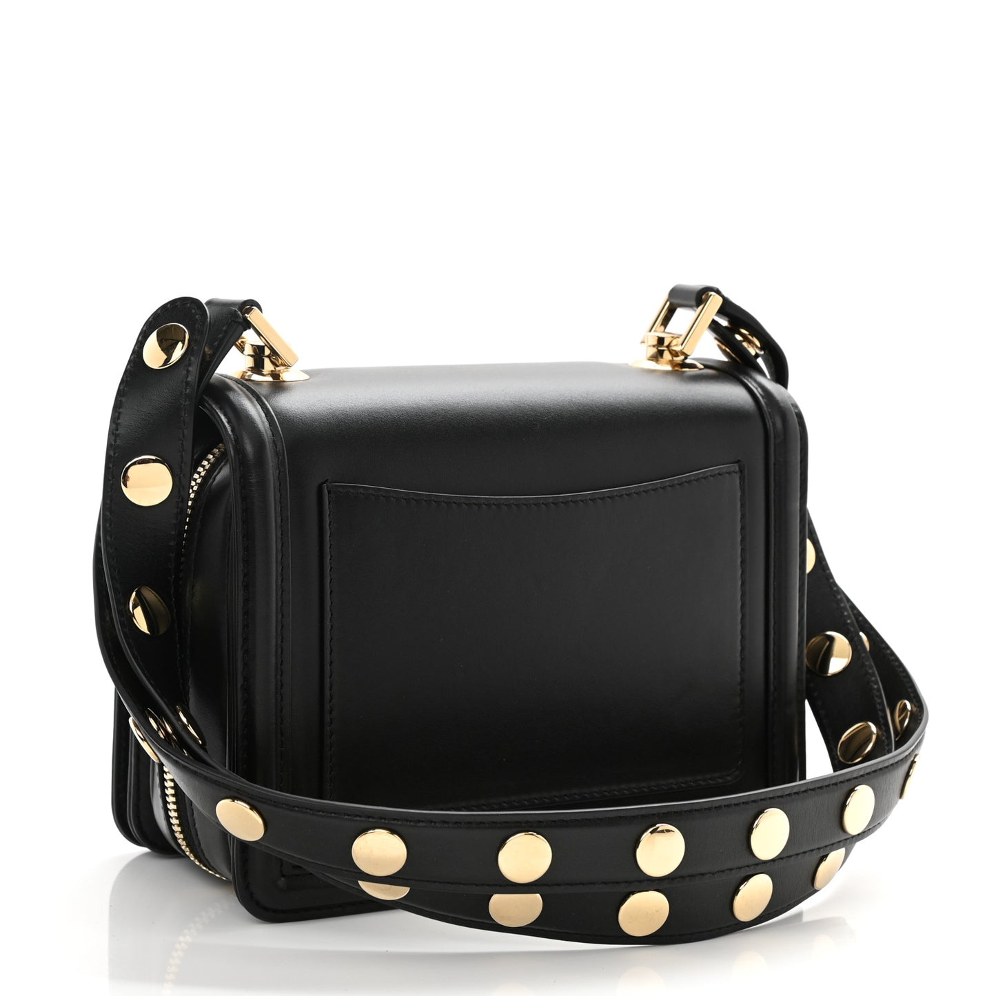 Calfskin Lola Crossbody Bag Black