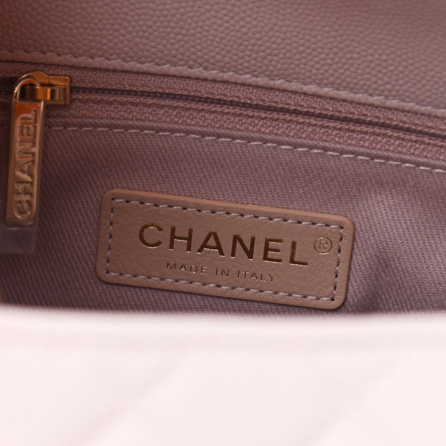 Caviar Quilted Mini Coco Handle Flap Lilas Lilac