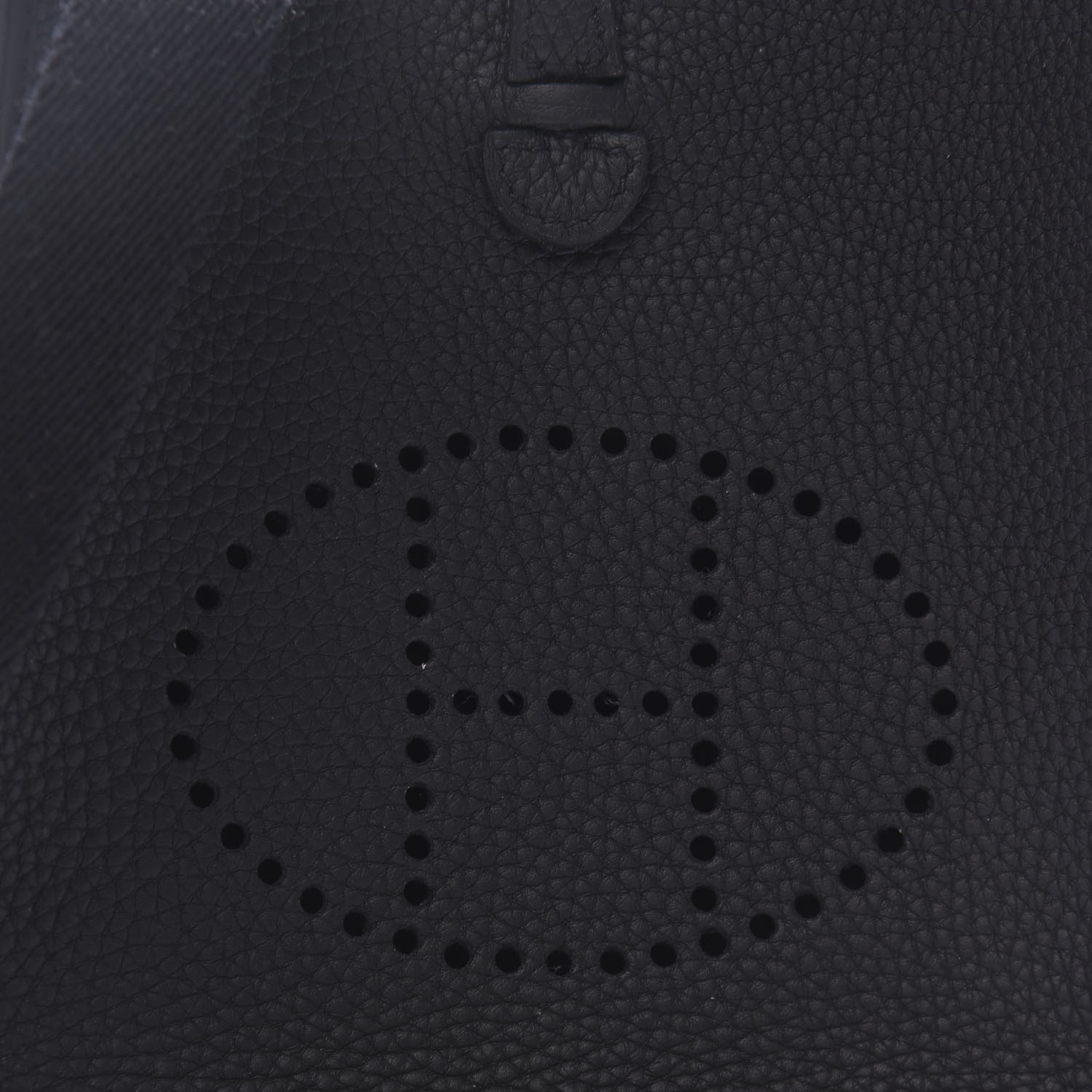 Hermes Taurillon Clemence Evelyne TPM Black 10 of 11