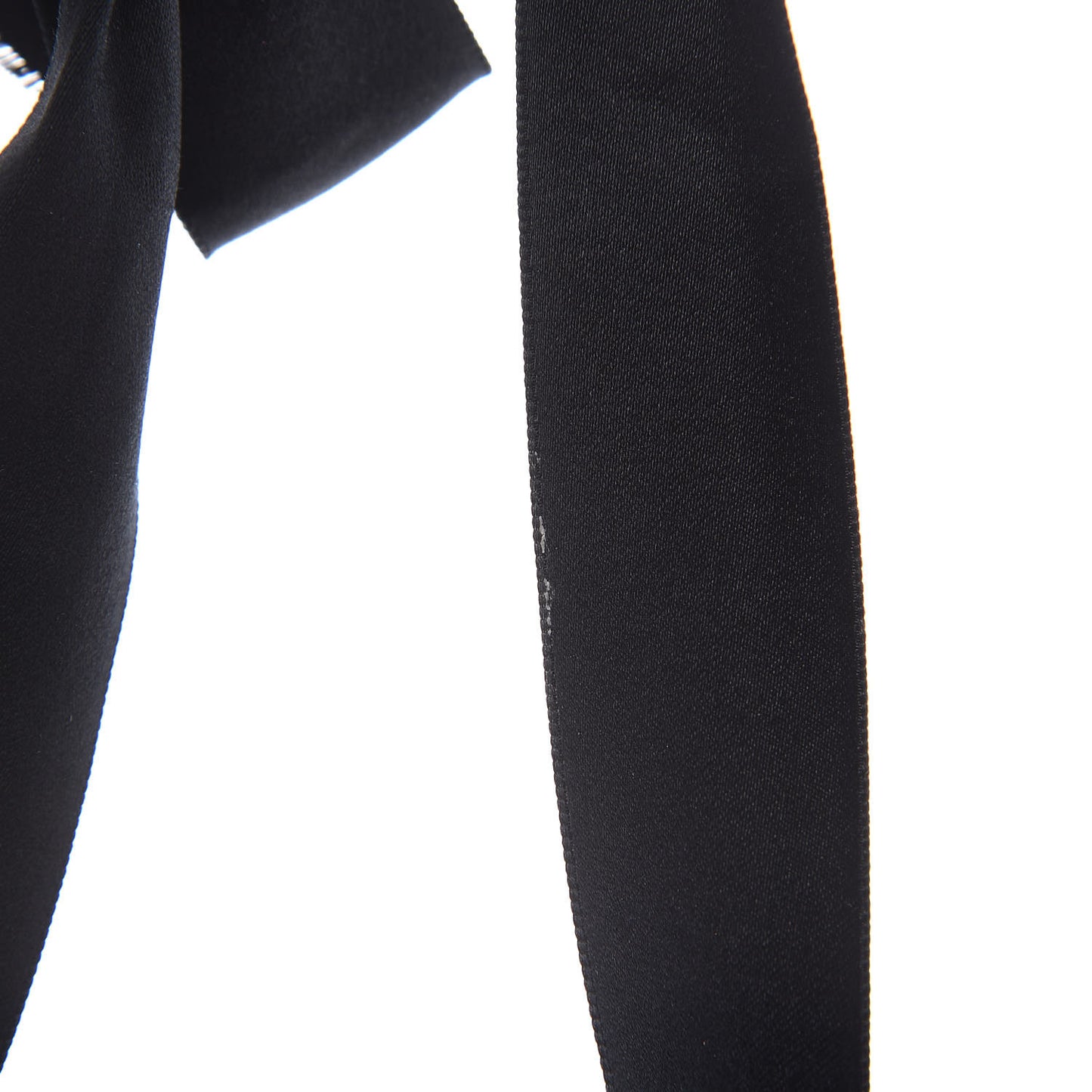 Satin Bow Camera Case Black