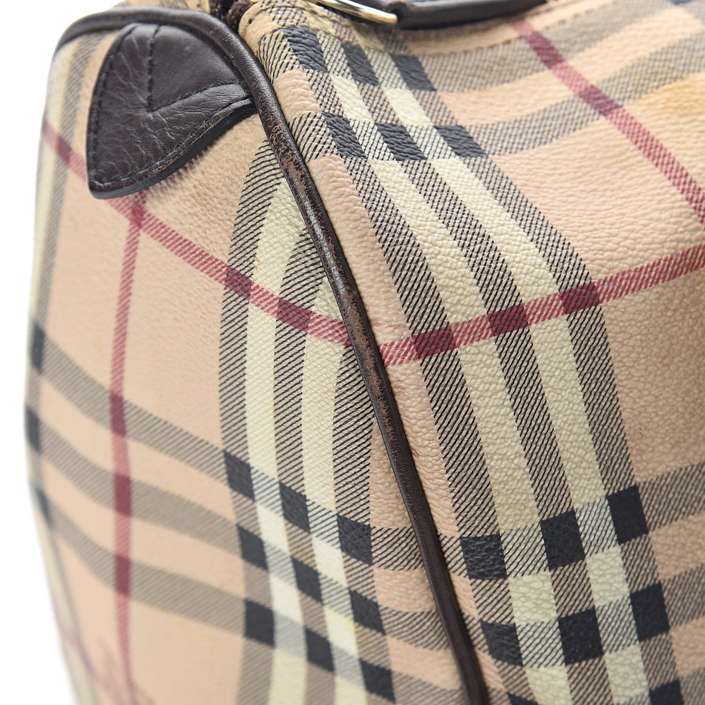 Haymarket Check Small Chester Bowling Bag Chocolate