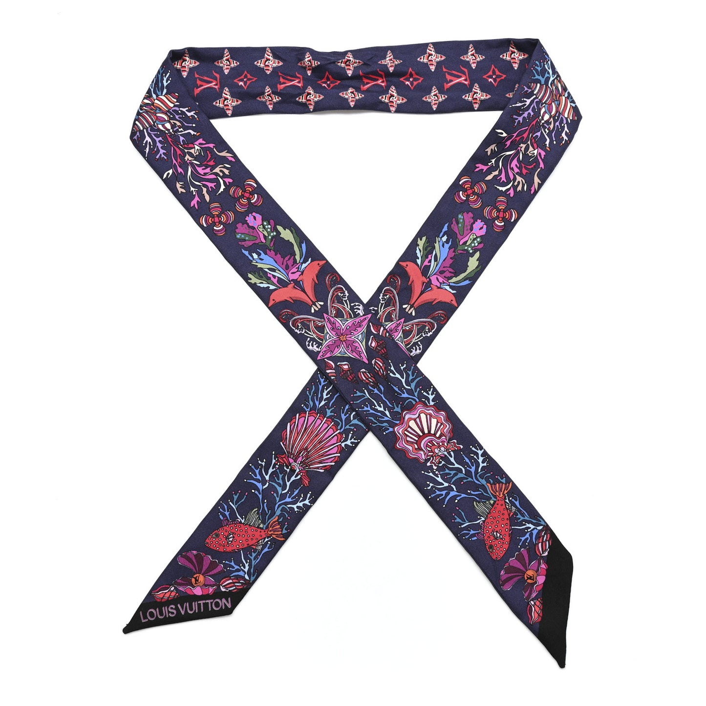 Silk Sea Of Love BB Bandeau Navy