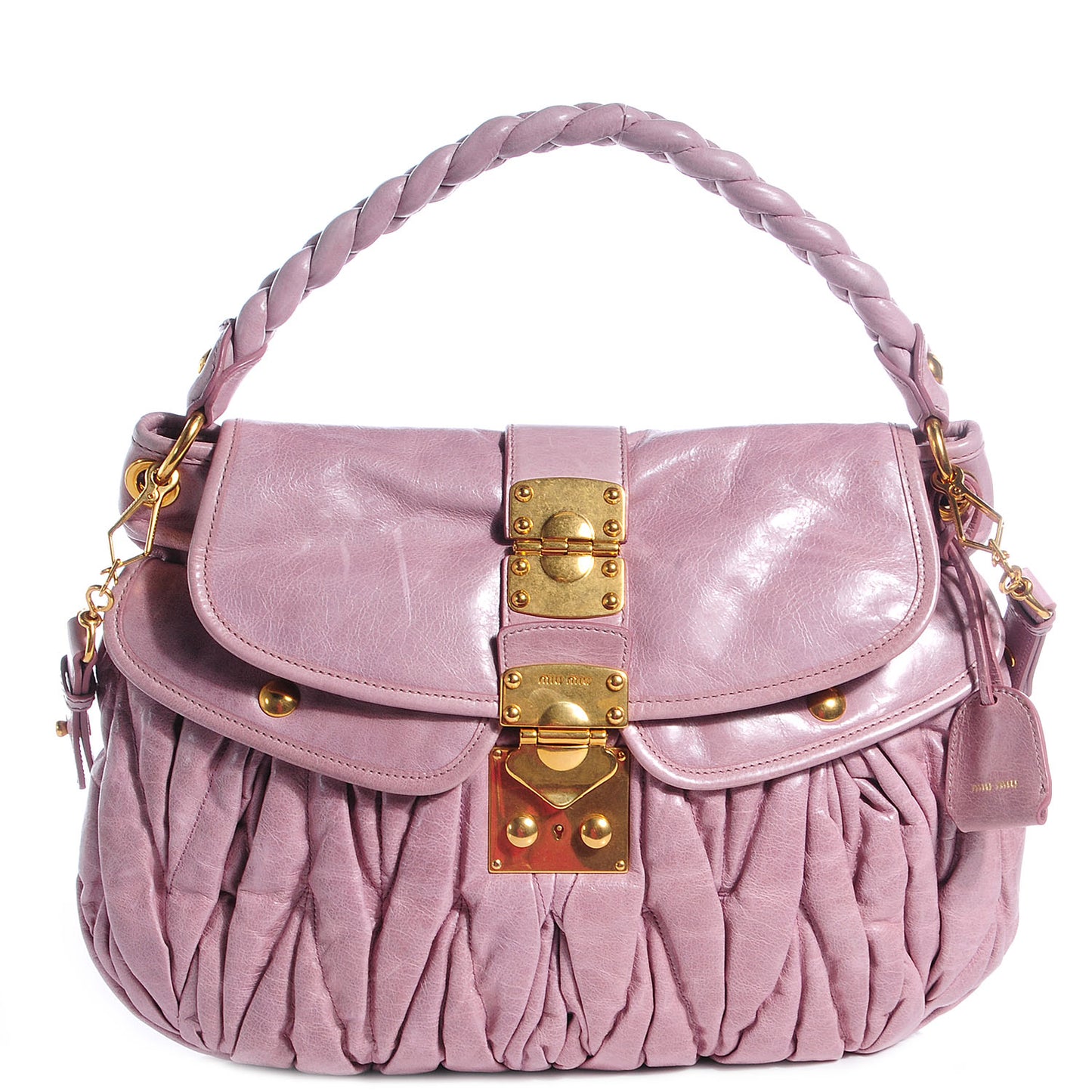 Matelasse Lux Nappa Coffer Hobo Mughetto