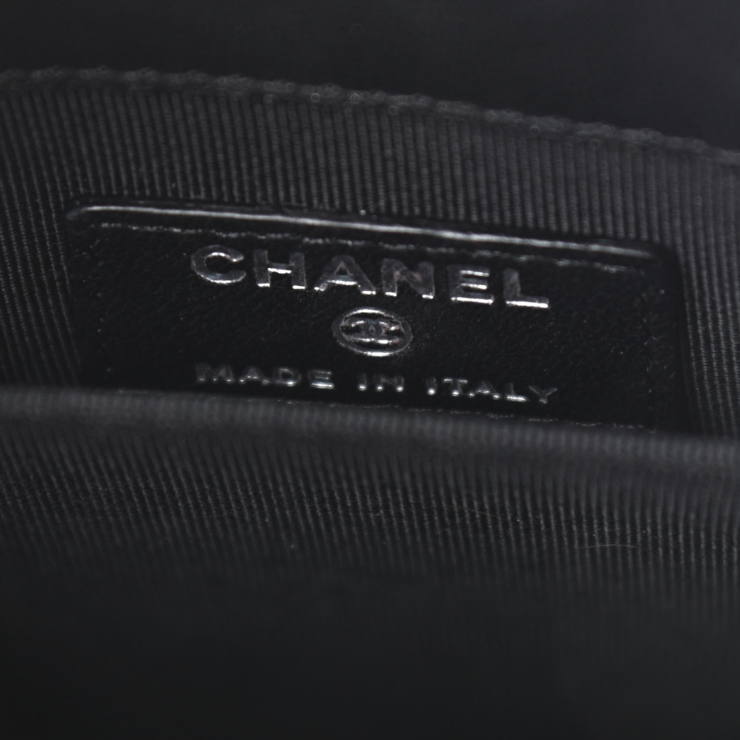 Chanel Patent CC Phone Holder Crossbody Black 6 of 11