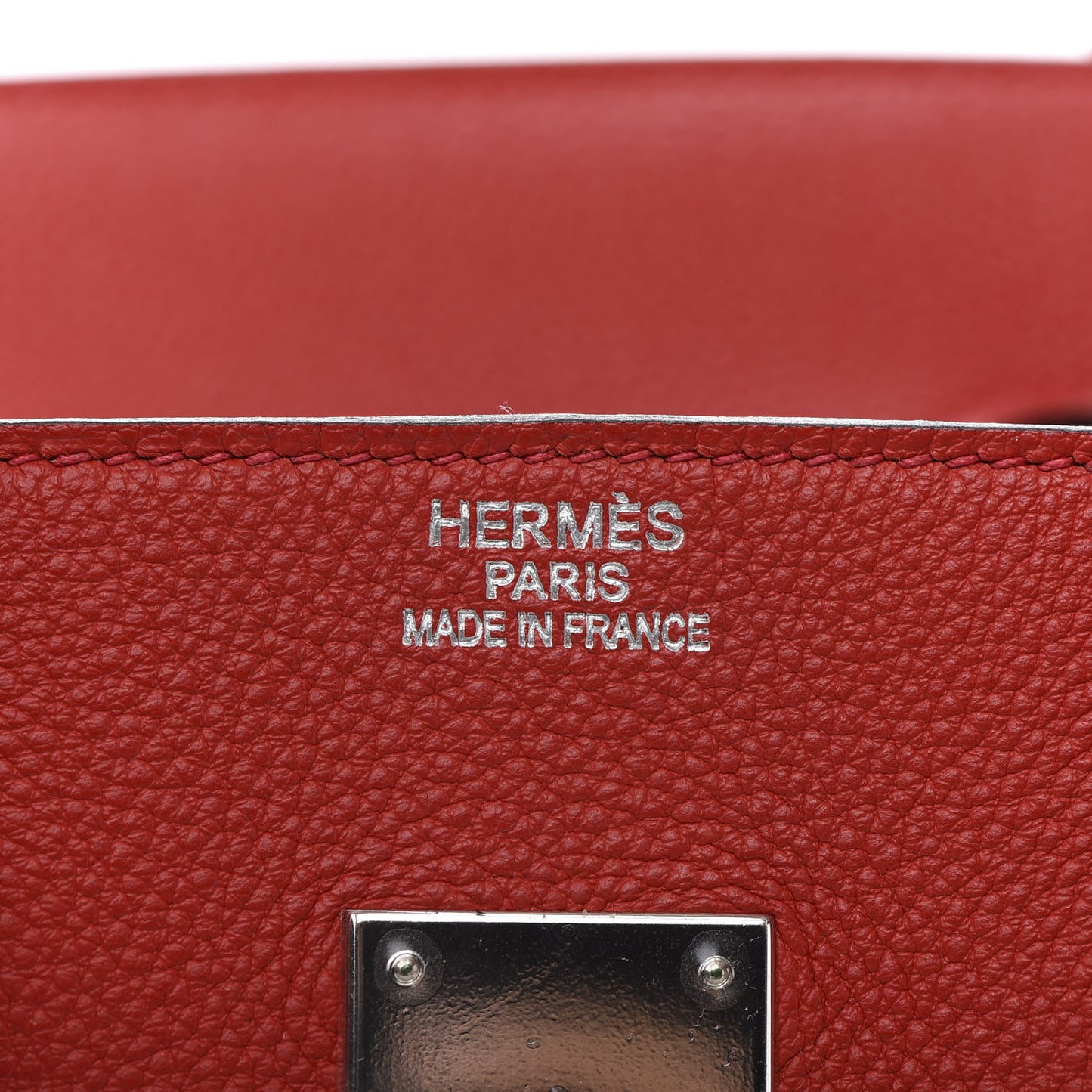 Togo Birkin 35 Vermillion
