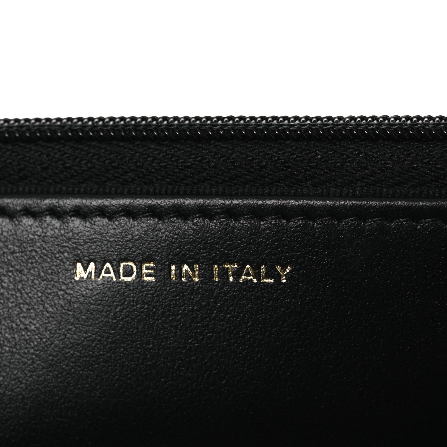 Pearly Caviar Quilted Fit For You Wallet On Chain WOC Black