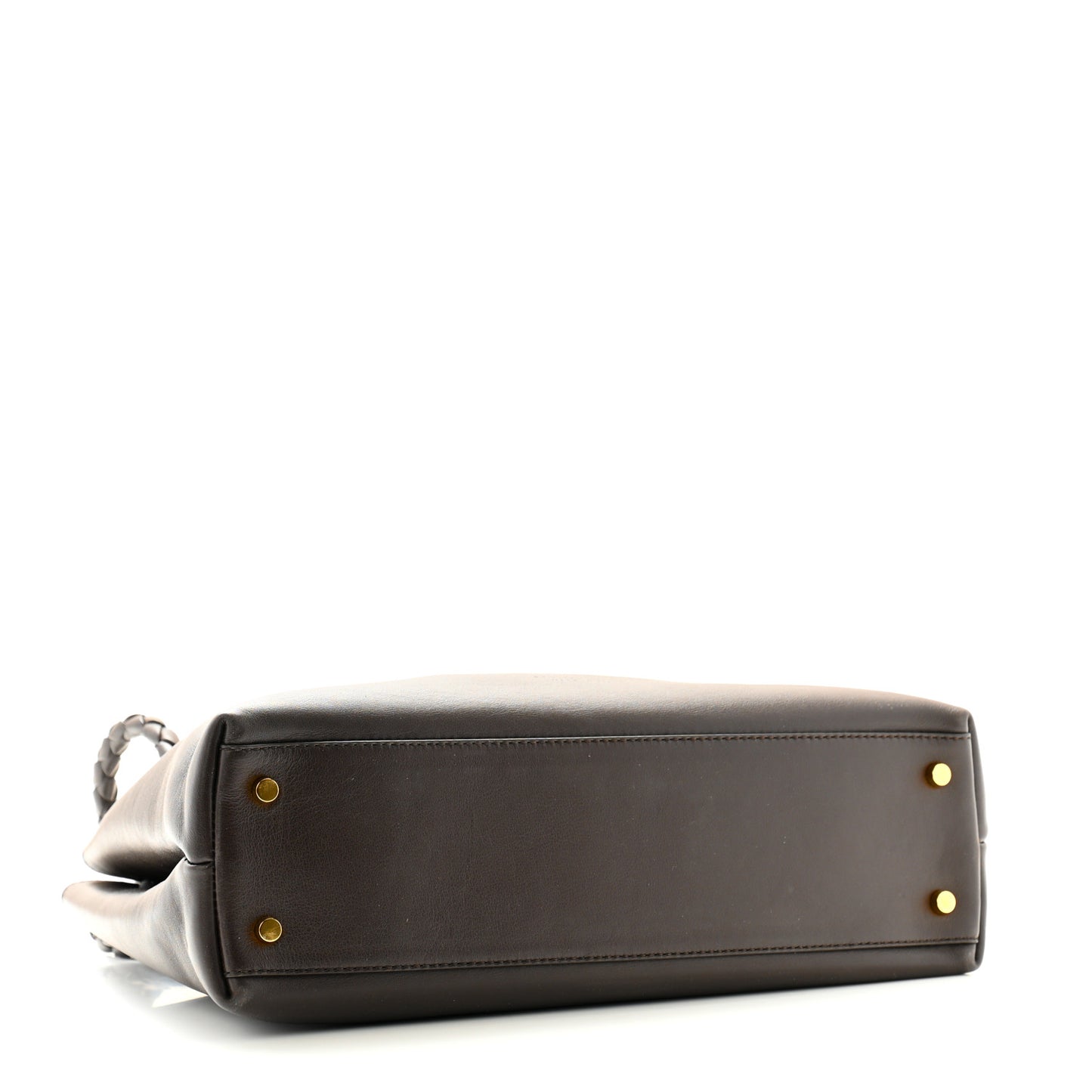 Silky Calfskin Medium Andiamo Shoulder Bag Fondant