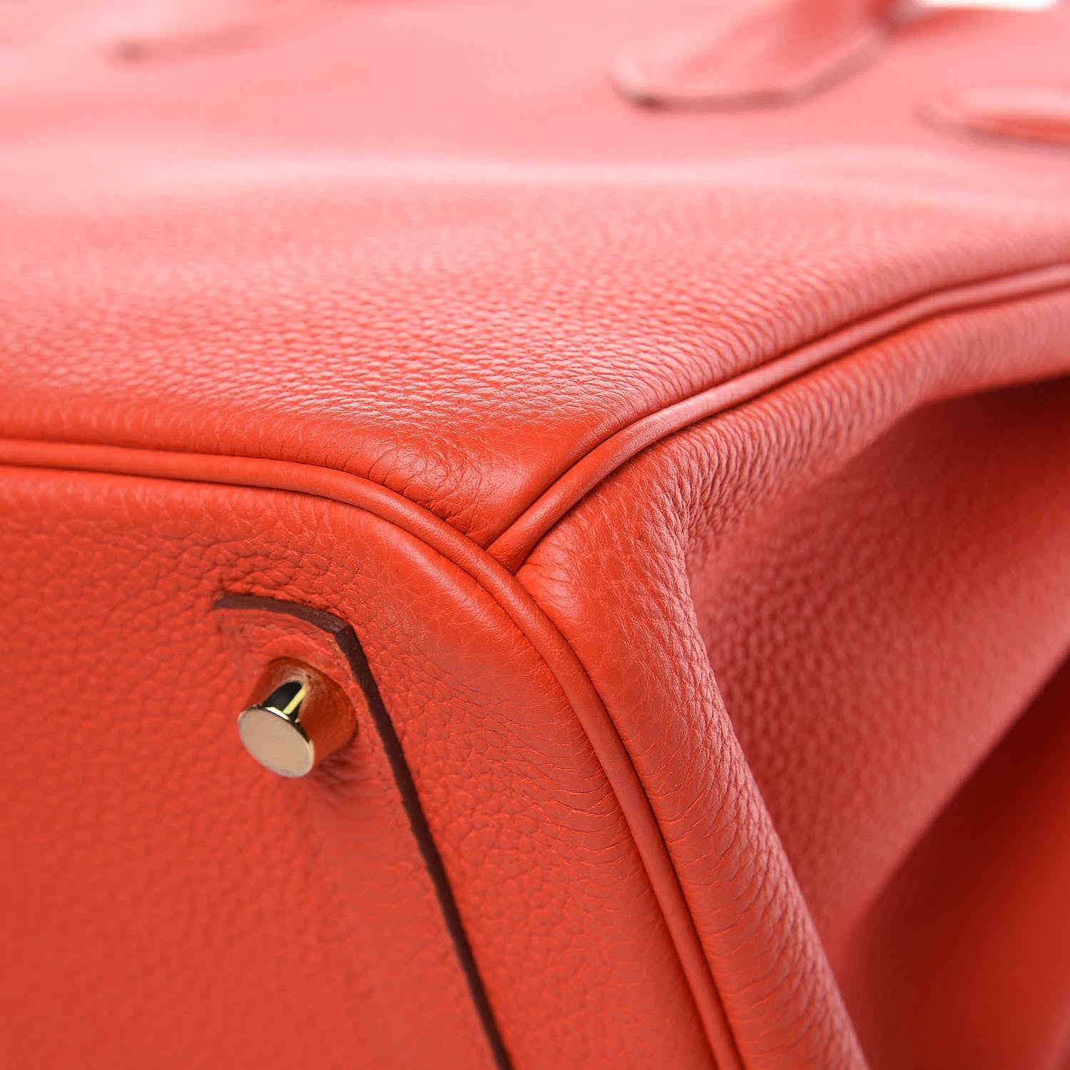 Hermes Togo Birkin 30 Capucine 34 of 35
