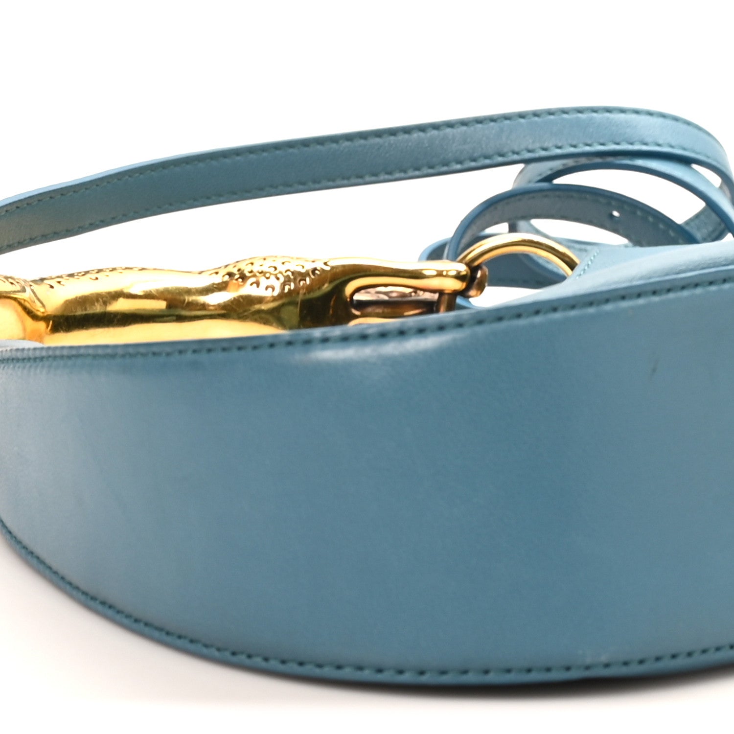Lanvin Lambskin Cat Hobo Jeans 8 of 9