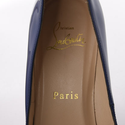 Christian Louboutin Patent Pigalle 85 Pumps 35.5 Neptune 8 of 9