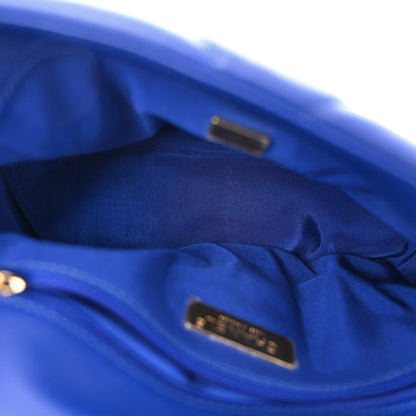 Chanel Lambskin Quilted Medium Chanel 19 Flap Blue 5 of 10